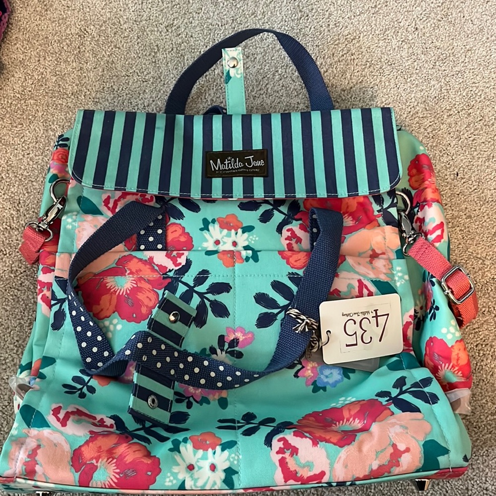 Matilda Jane back back/ diaper bag